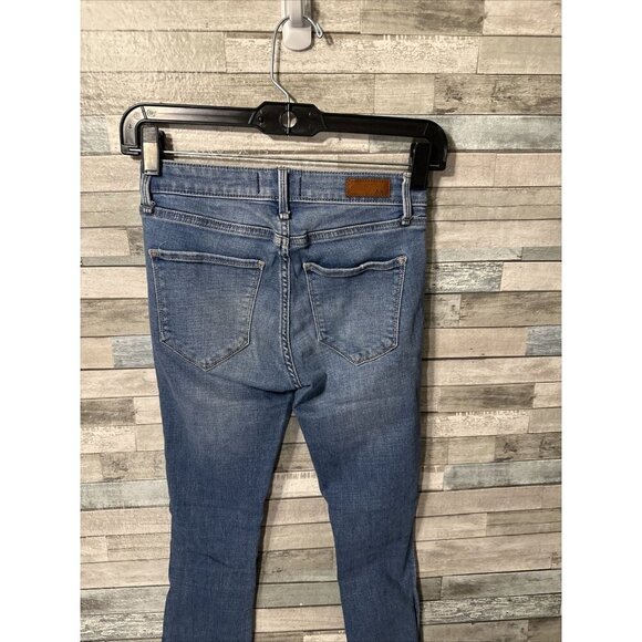 Women’s Abercrombie & Fitch Denim Jeans Low Rise Medium Wash Distressed Size 24 - Picture 13 of 13